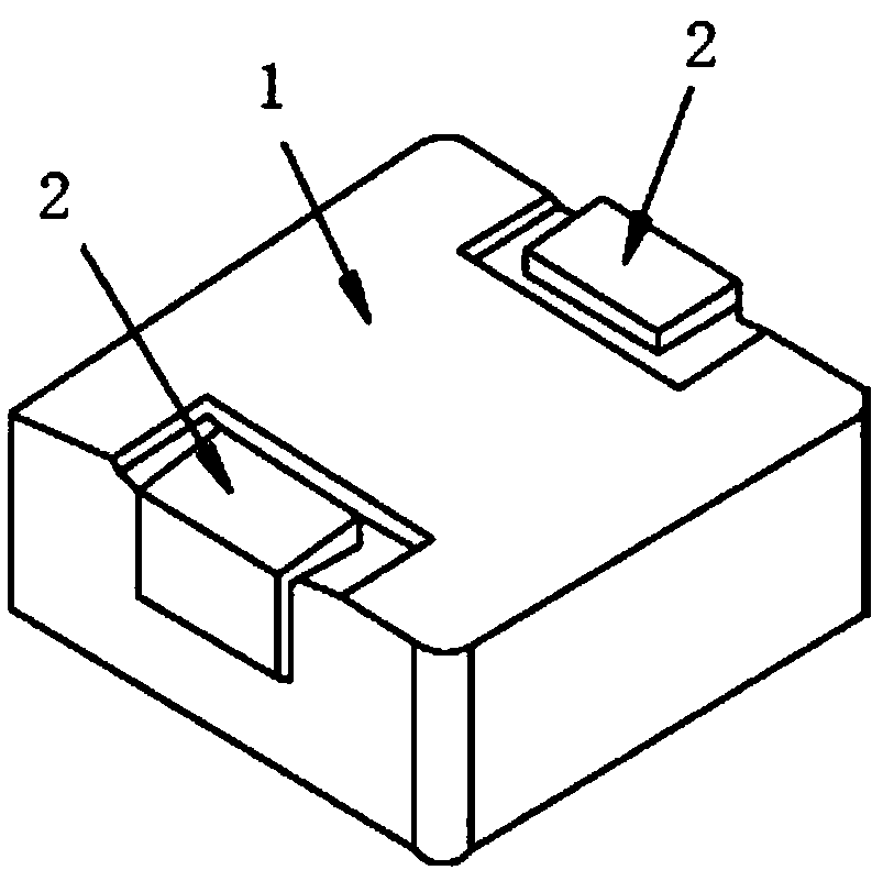 Manufacturing method of integrated inductor and integrated inductor obtained by using this method