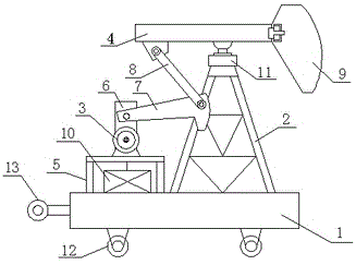 Improved oil field pumping unit