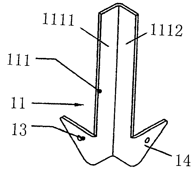 Construction steel frame node structure