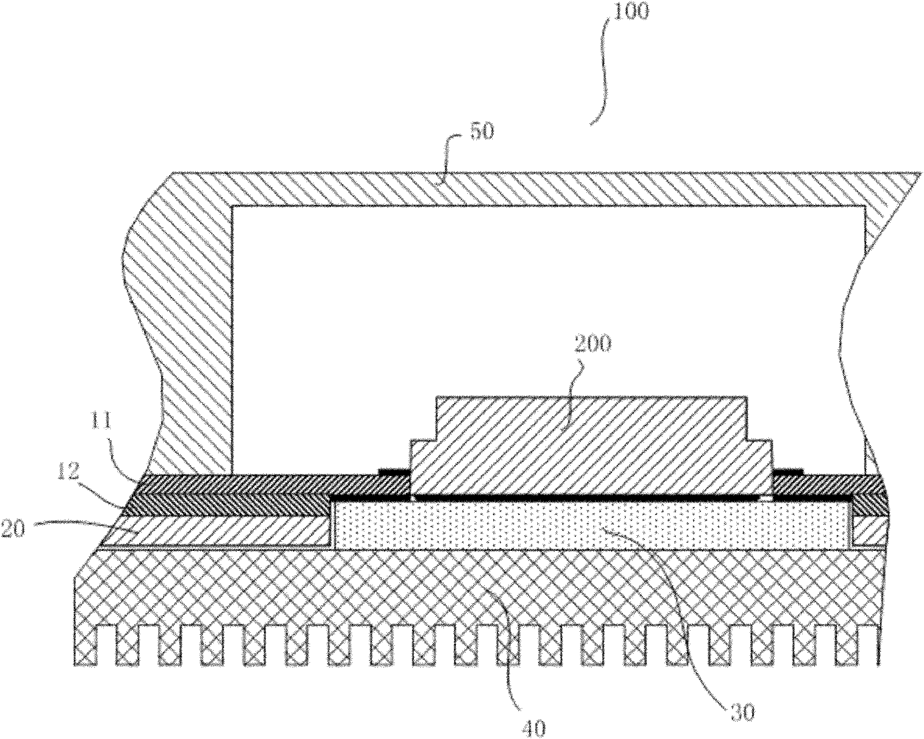 Radiating structure and manufacturing method thereof as well as electronic device with radiating structure