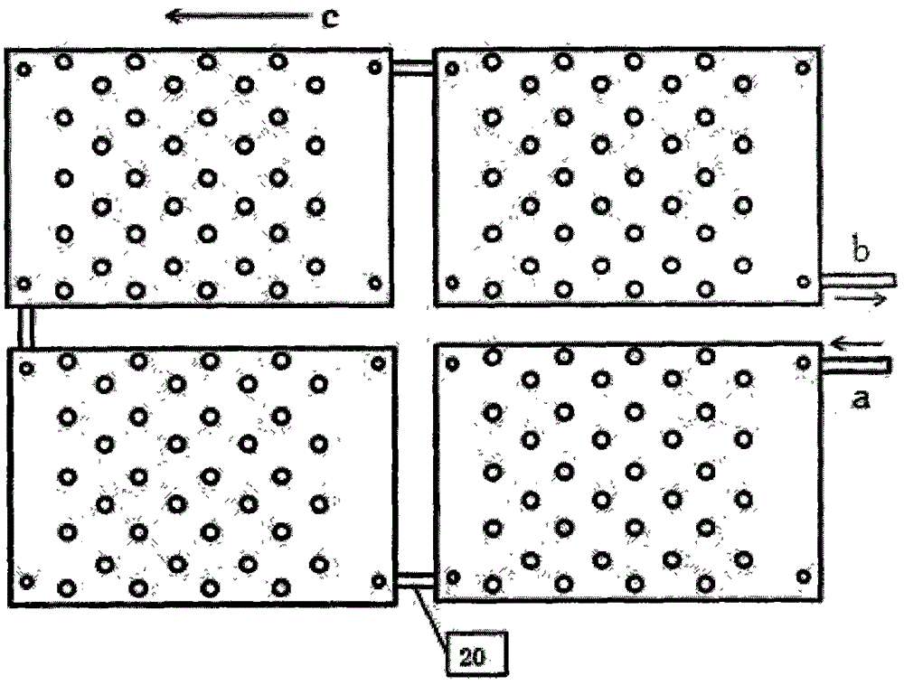 Heat collecting plate core and flat-plate type solar thermal collector