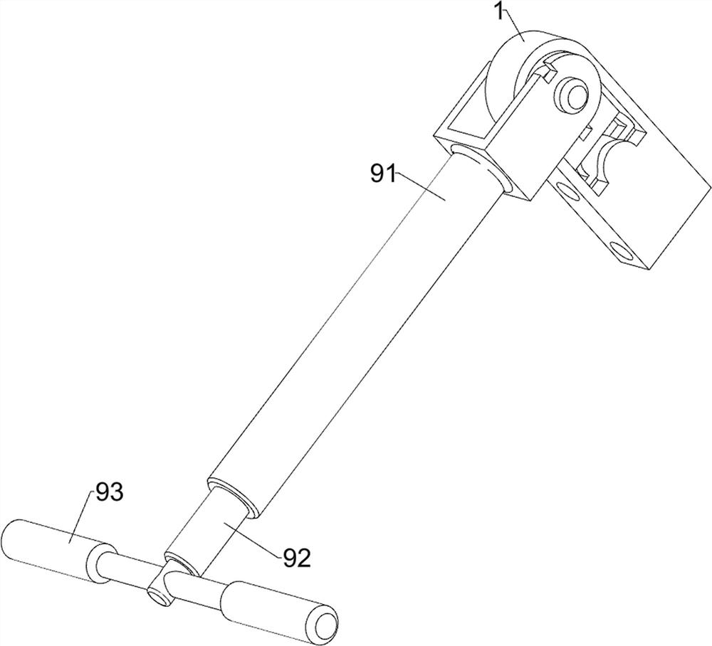 Portable seam beautifying agent filling equipment