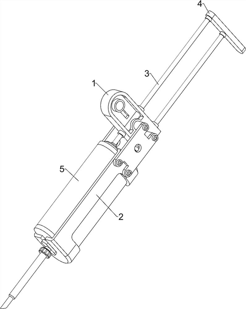 Portable seam beautifying agent filling equipment