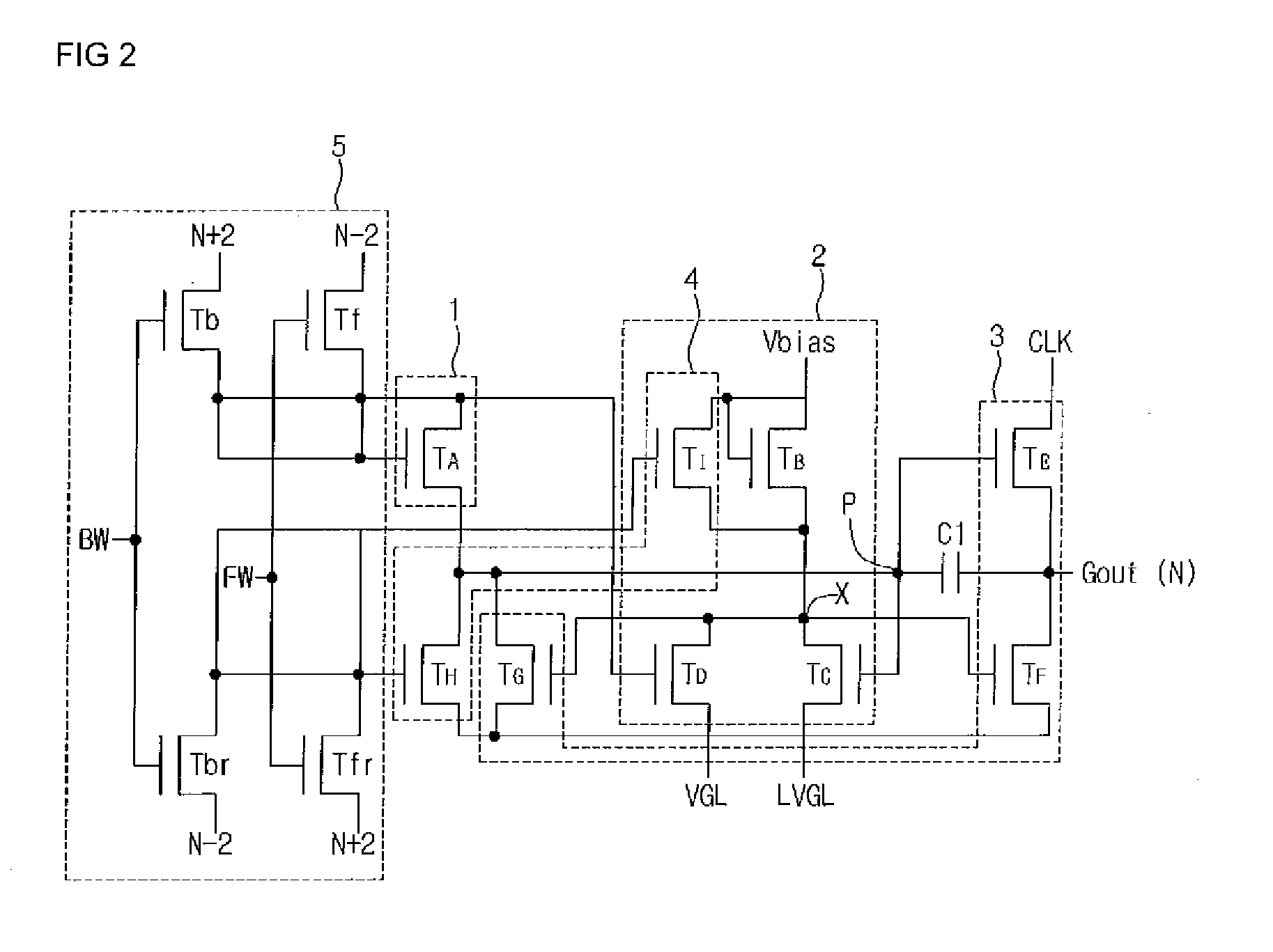 Shift Register and Gate Driving Circuit Using the Same