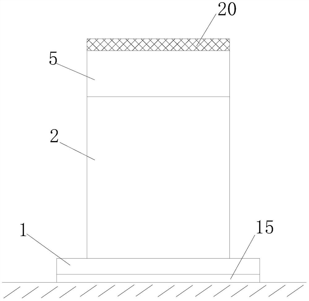 Shock isolation device for cultural relics exhibited in museum and application method thereof