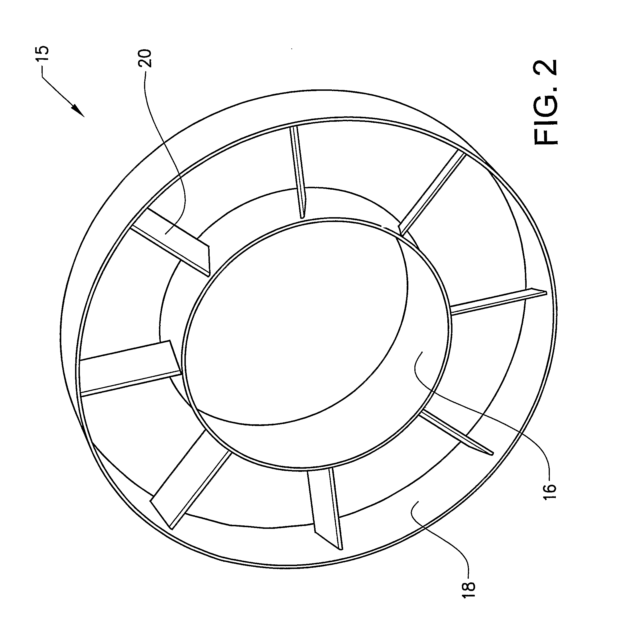 Gas turbine housing component