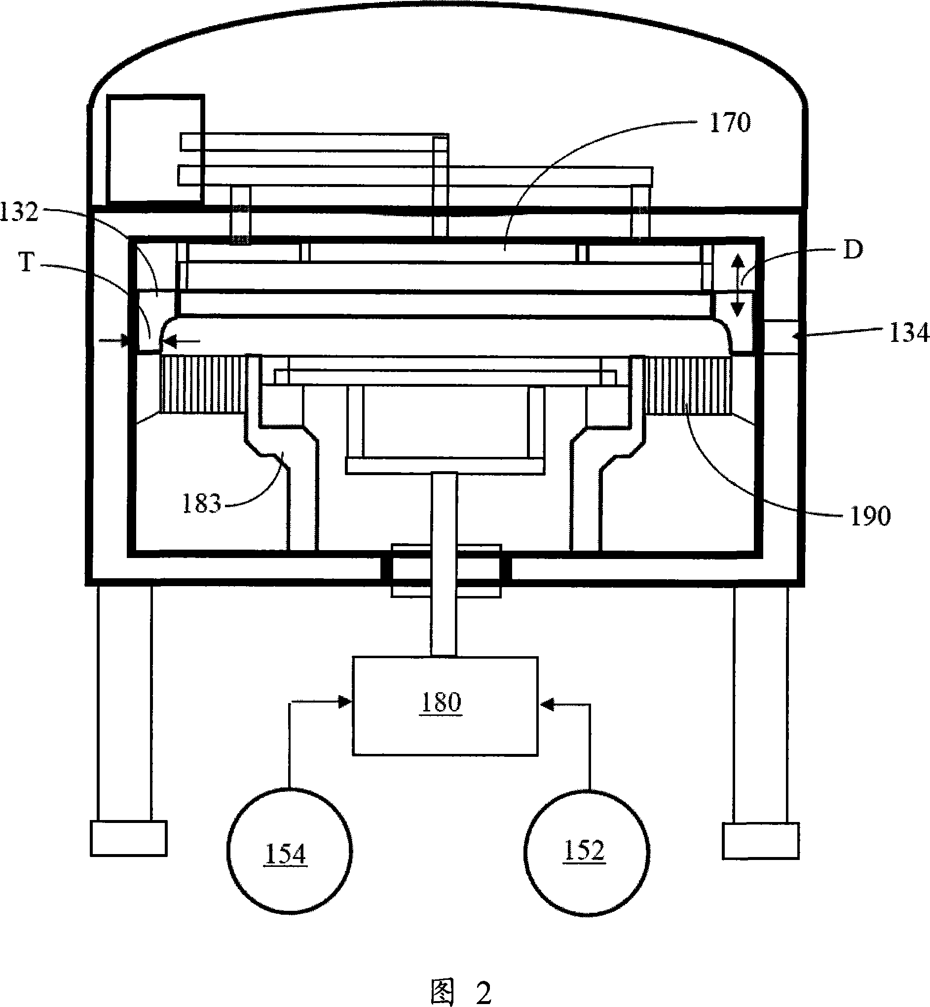 Decoupling reactive ion etching chamber containing multiple processing platforms