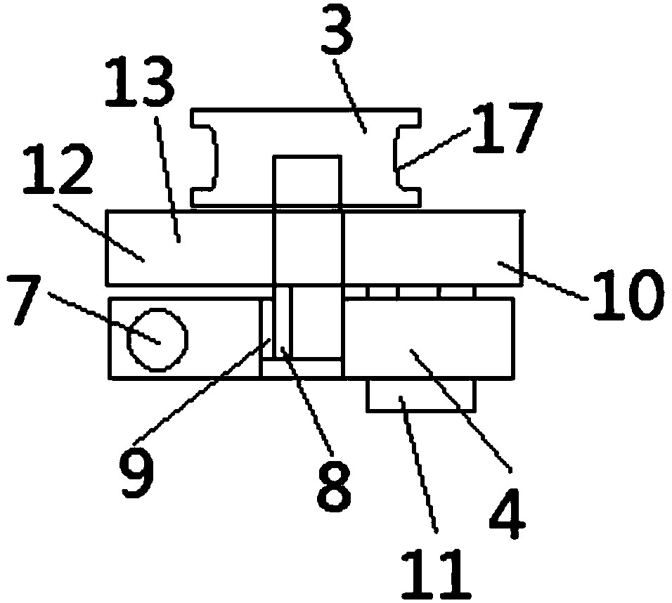 A sunroof sealing strip assembly tooling