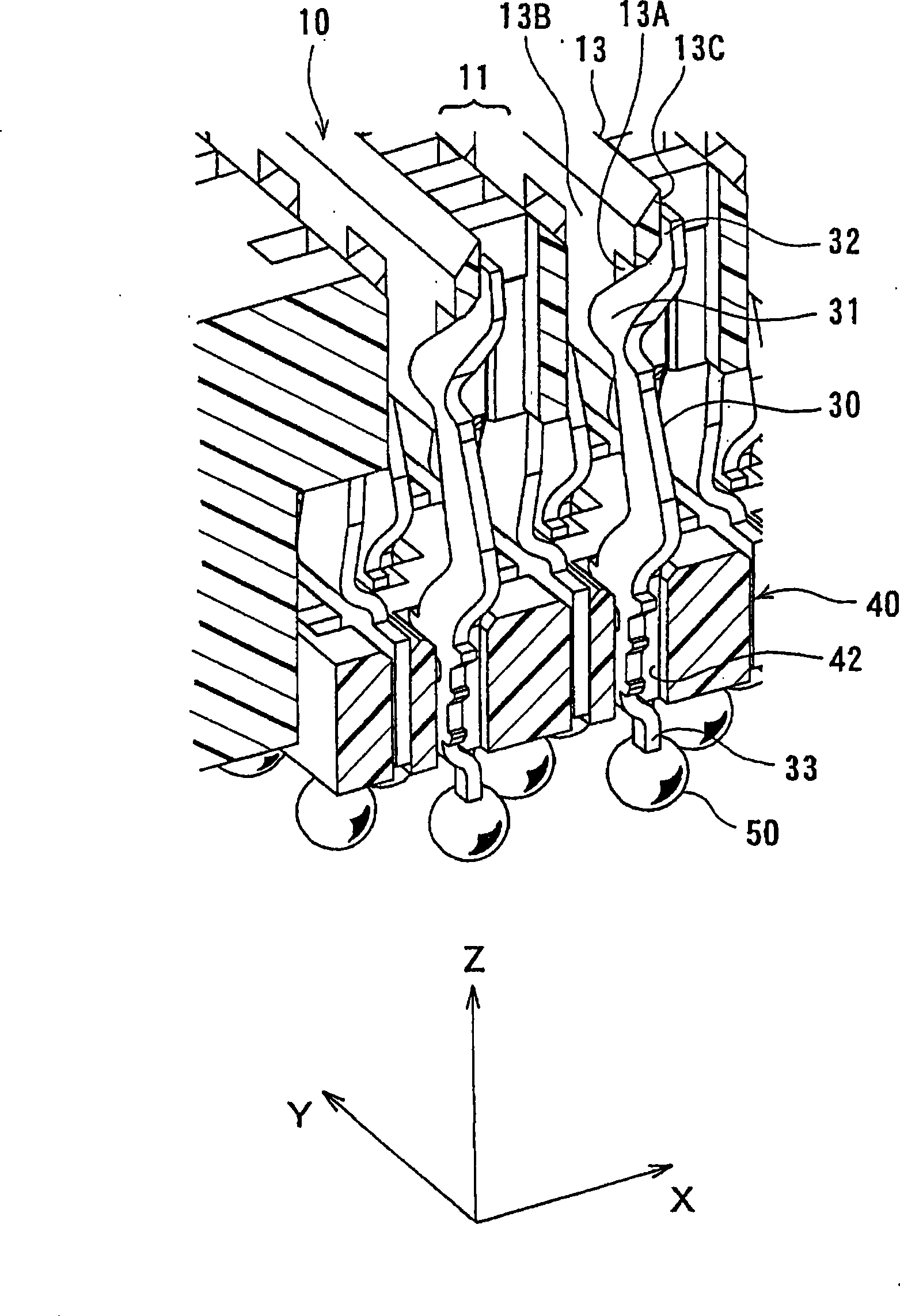 Electrical connector for circuit board