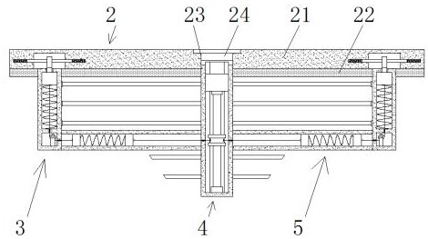 Road and bridge crack reinforcing structure