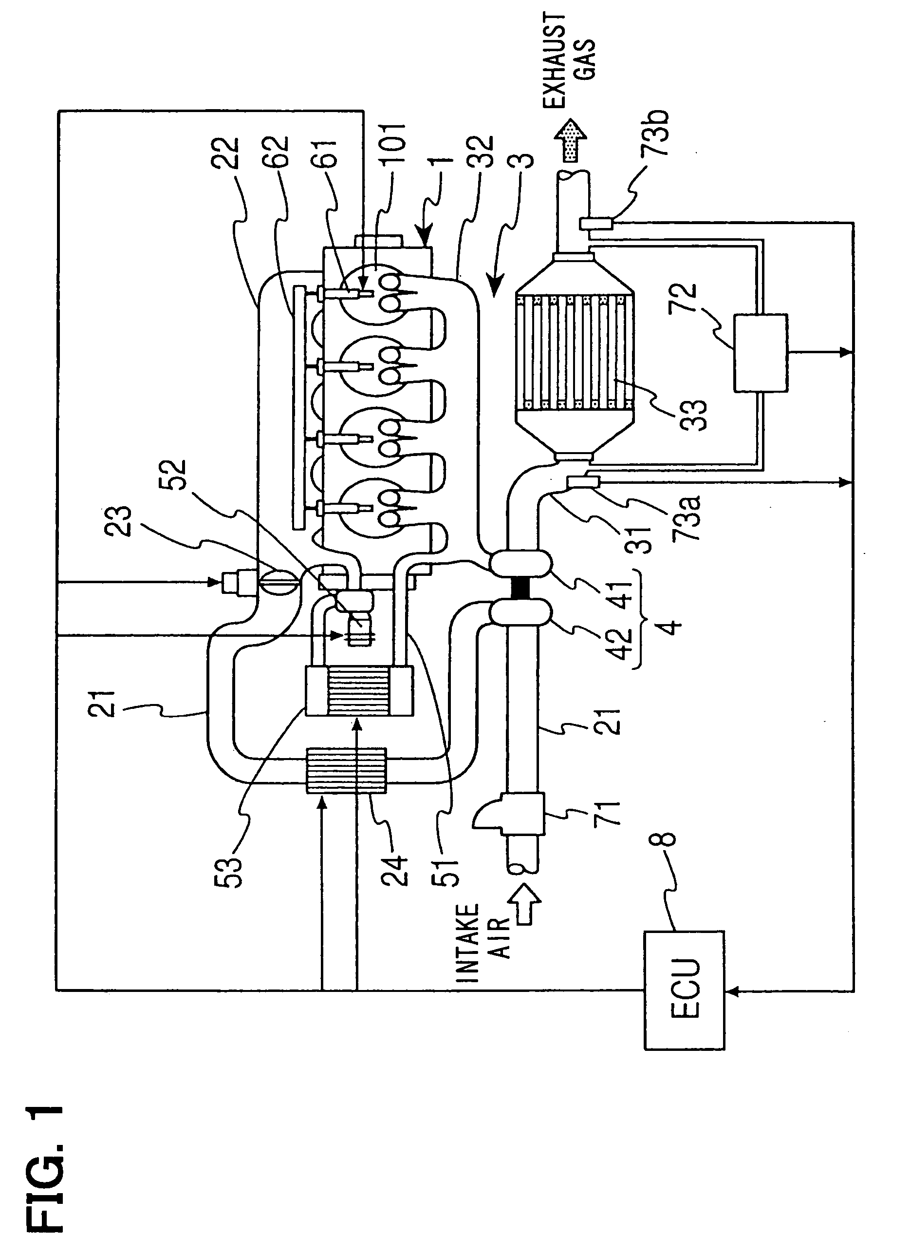 Exhaust emission control system for internal combustion engine