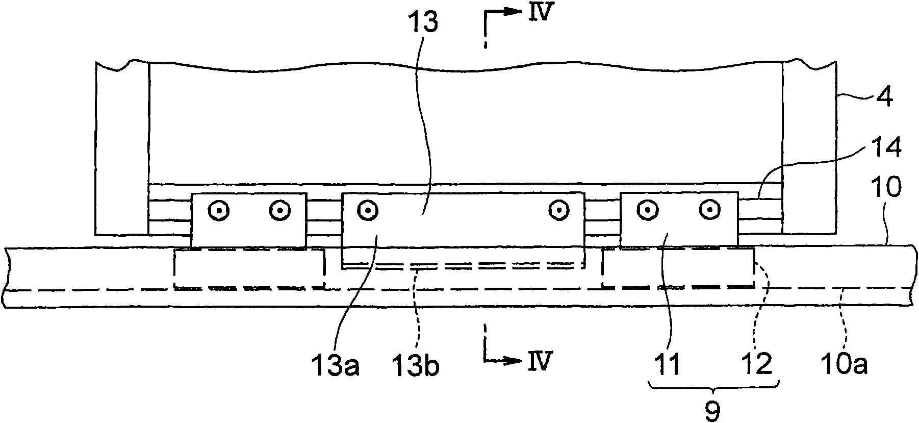 Elevator door device