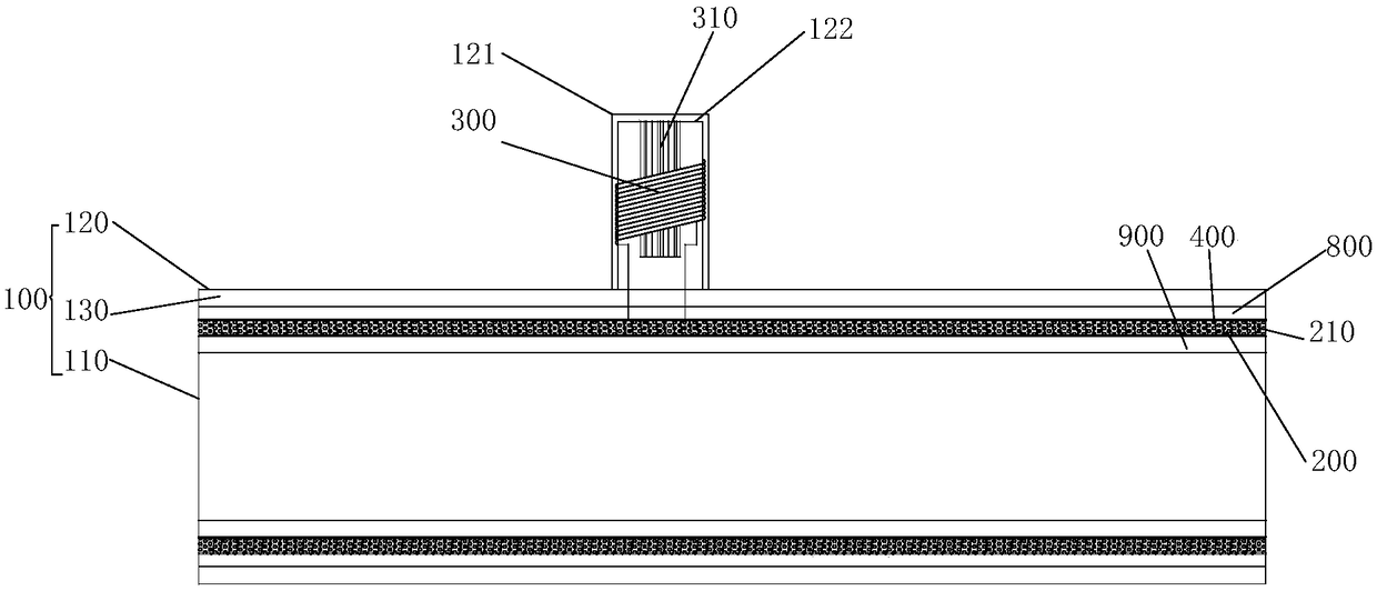 Wireless heating power module and wireless heating method of superconduction cable heat-isolation tube