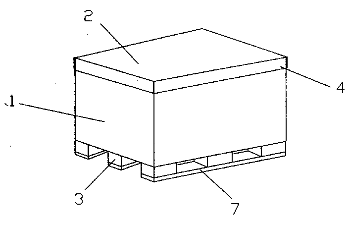 Full paper pallet box