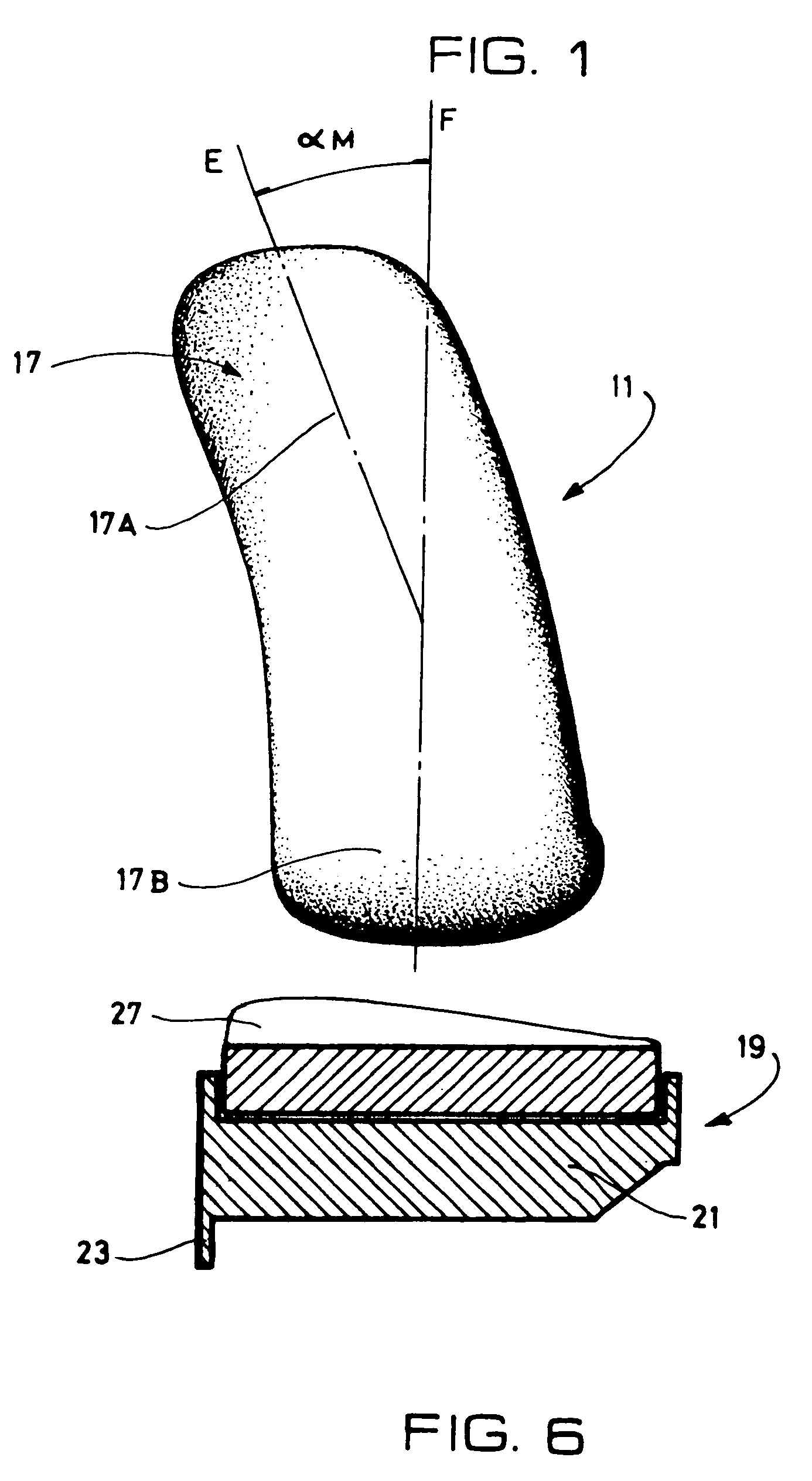 Medial and lateral femoral implants for single-compartment knee prosthesis