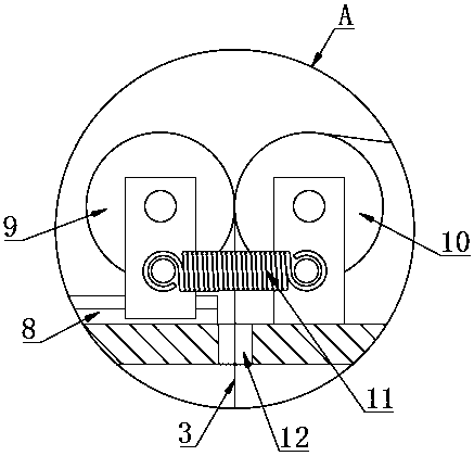 Cloth printing, dyeing and drying device for textile