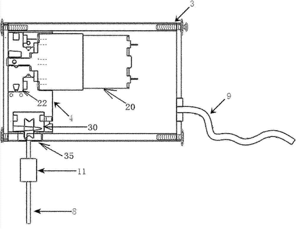 Anti-collision anti-theft system of motor-driven vehicle