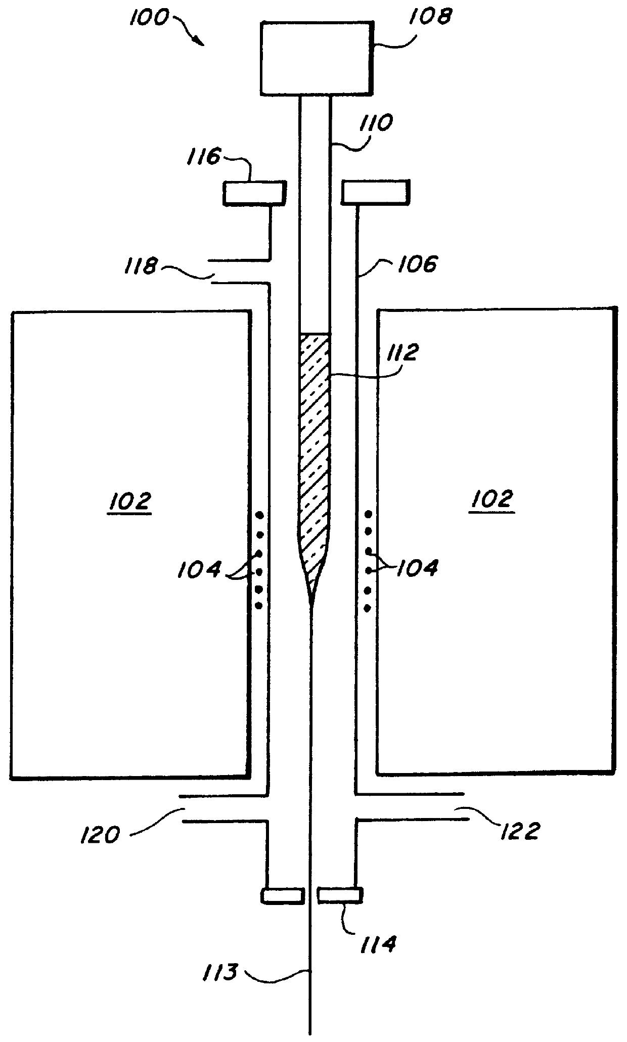 Low phonon energy glass and fiber doped with a rare earth