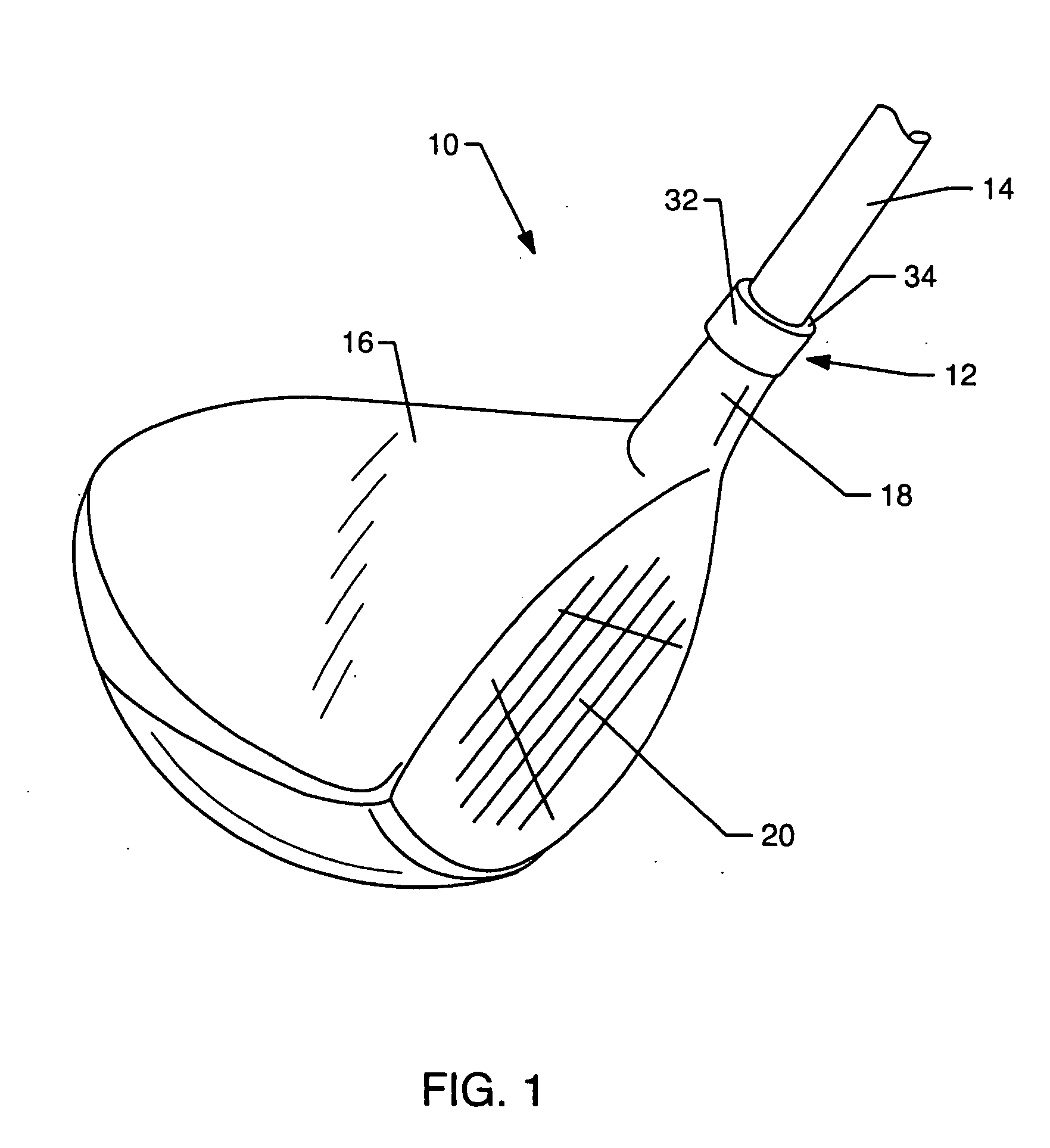 Temporary golf club shaft-component connection