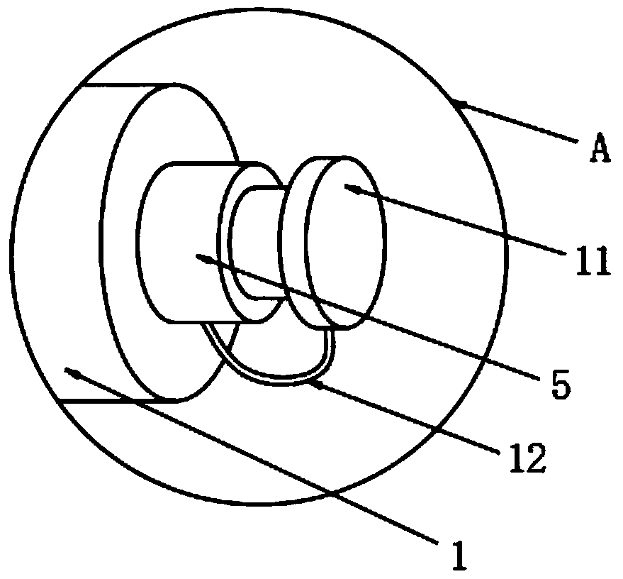 Pollution-free quick-inflating type anti-shock damage-prevention air column