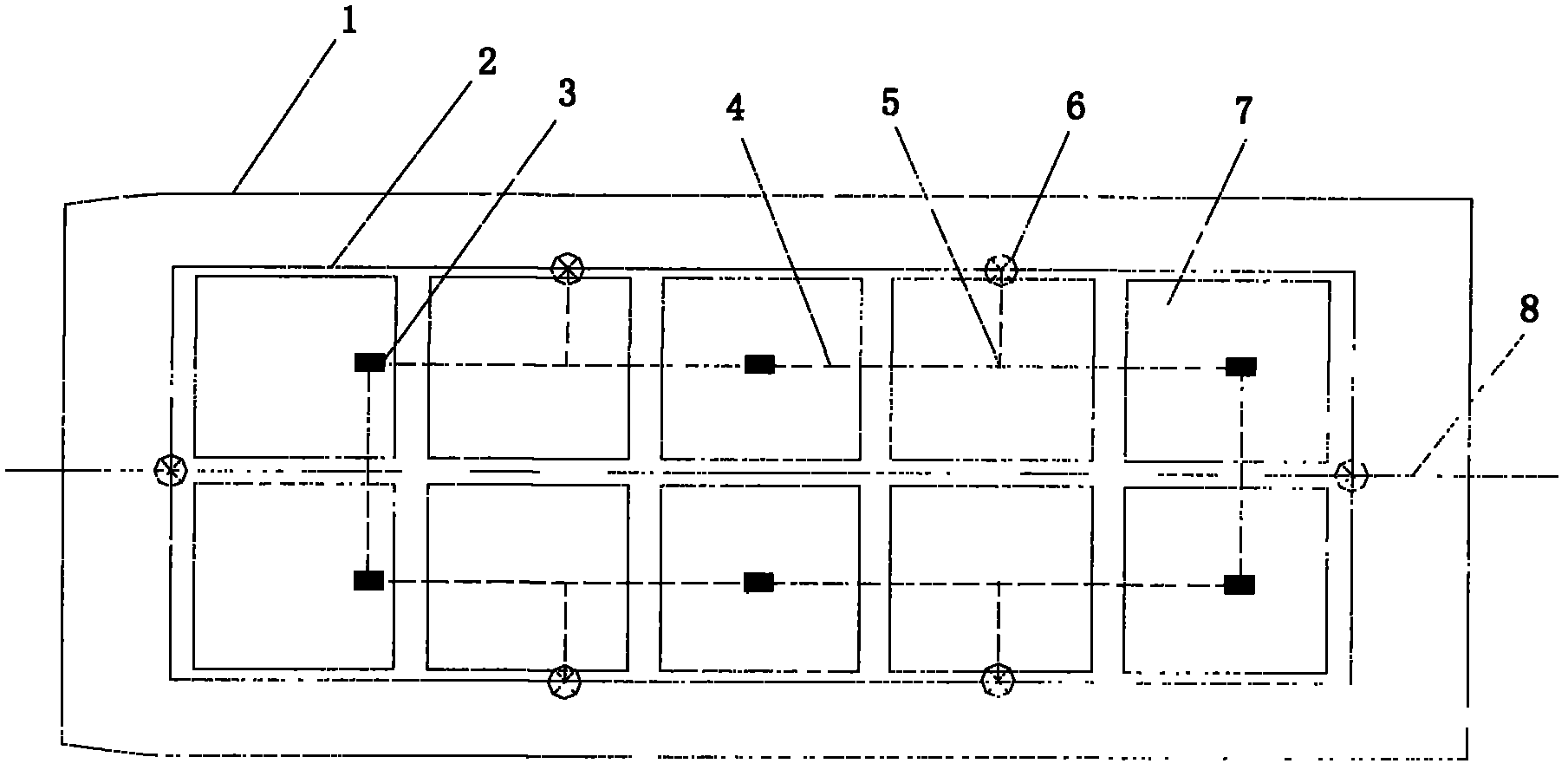 Smoke detection system testing method used in aircraft cabin