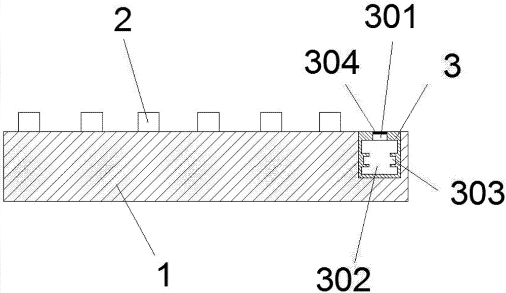 Intelligent roadway with high safety performance for blind person