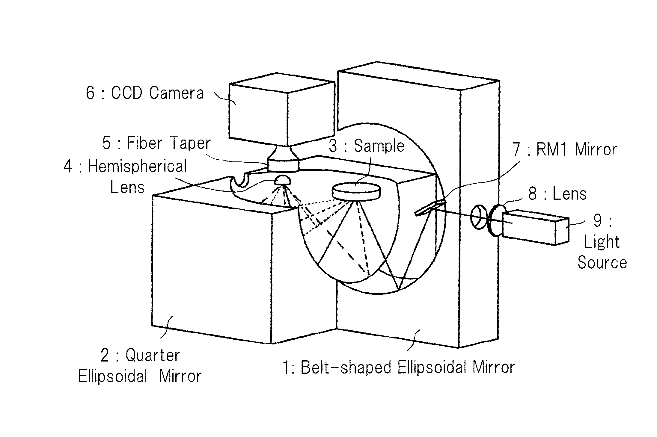 Optical characteristic measuring apparatus