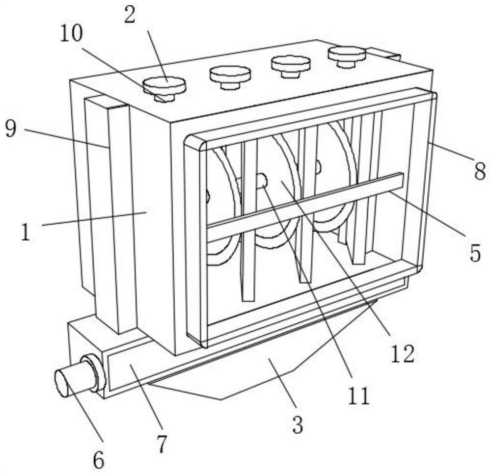 Waste oil purifying, cleaning, collecting and adsorbing device