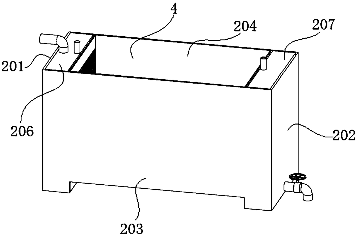 Testing device and testing method for restoring contaminated soil based on magnetism-electricity combination