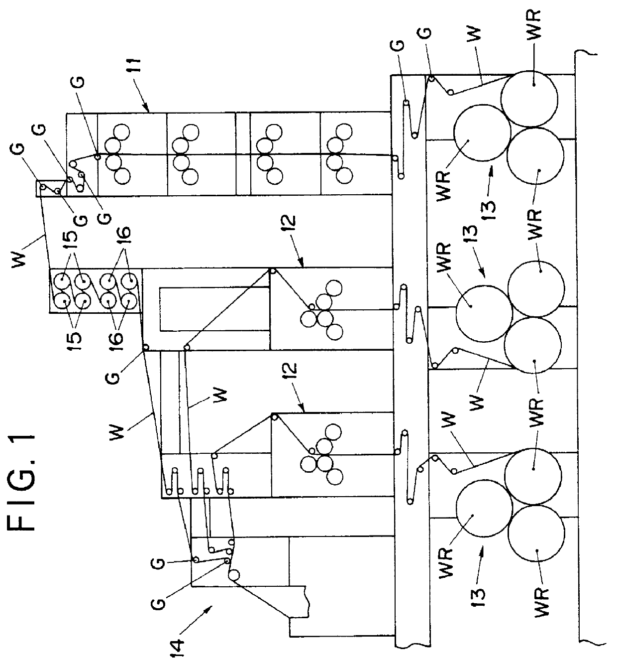 Rotary press having a heating roller for drying