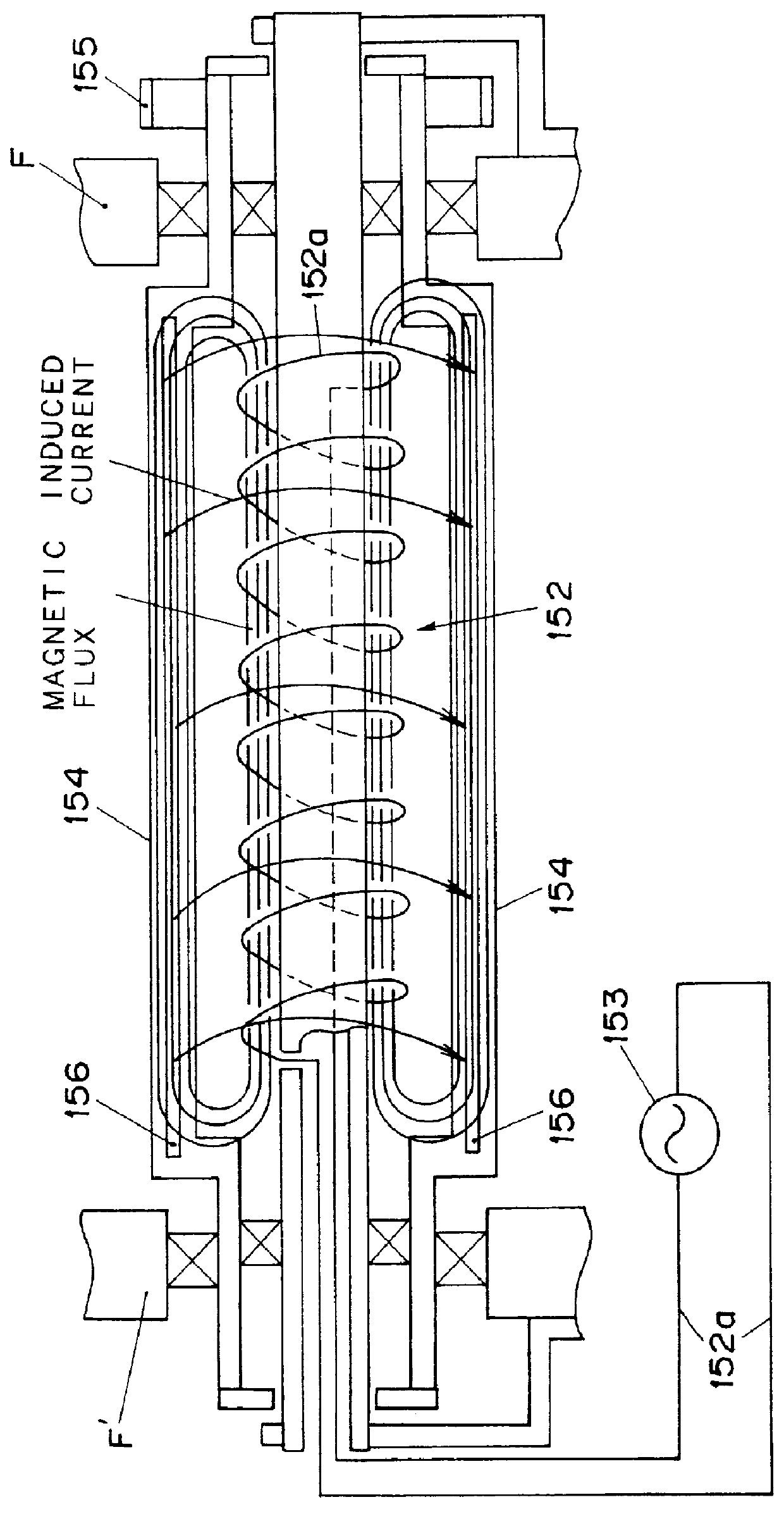 Rotary press having a heating roller for drying