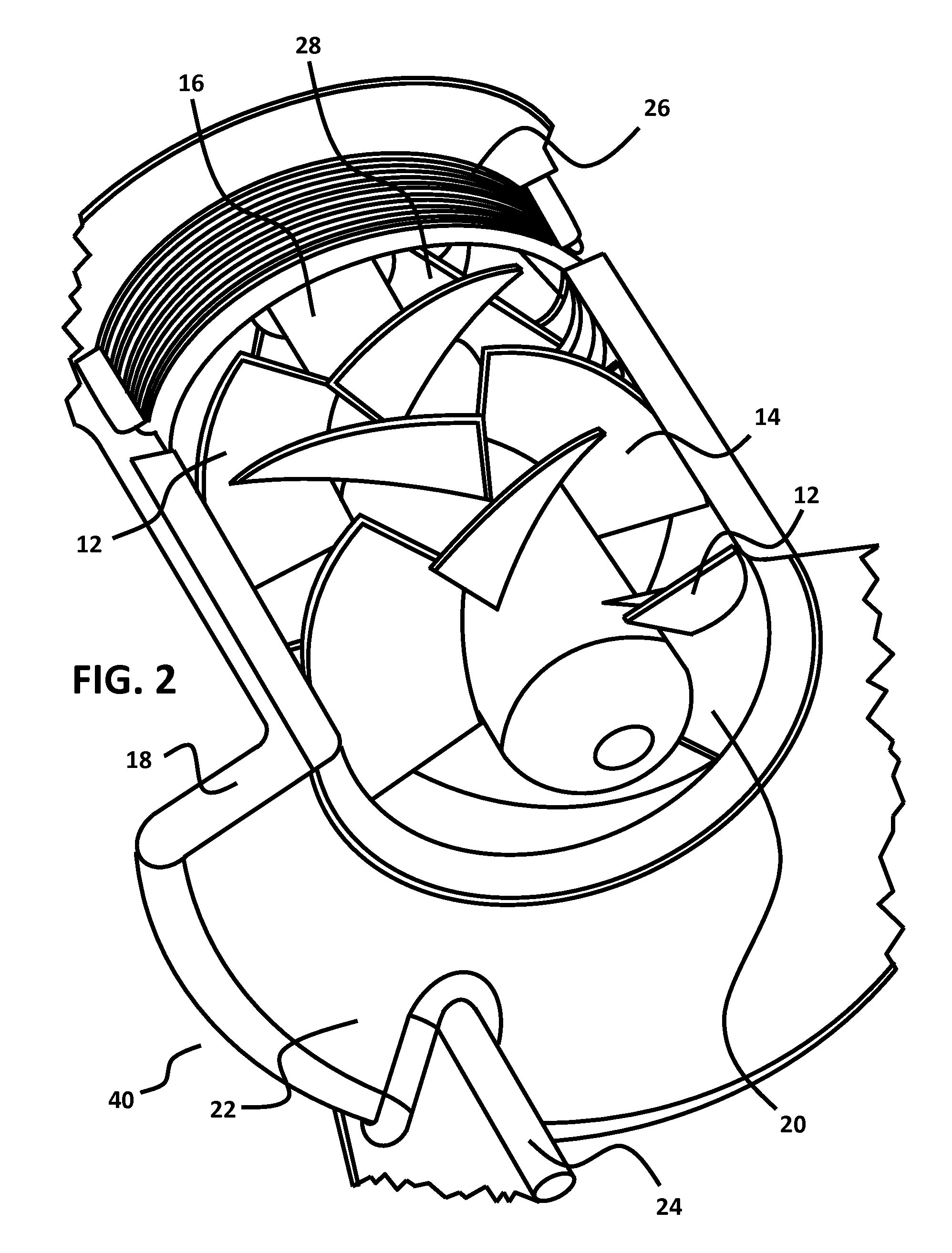 Multi-stage inducer for centrifugal pumps