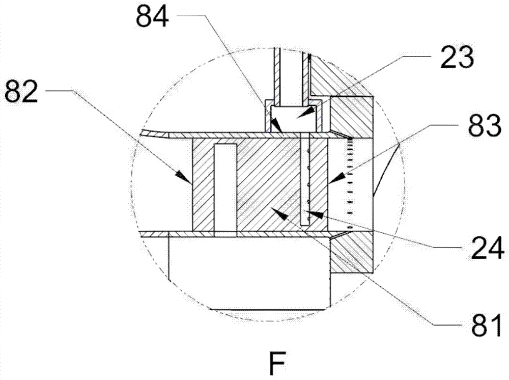 Hot channel afterburning combustion chamber