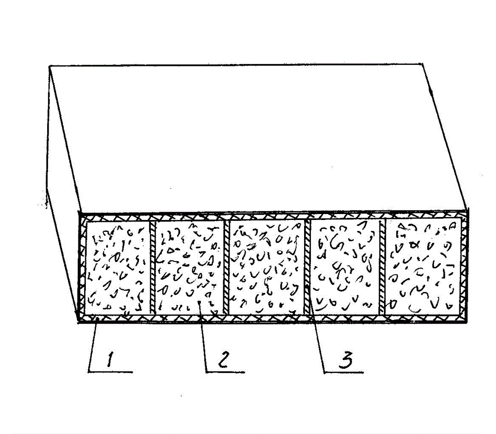 External wall fireproof heat preservation plate