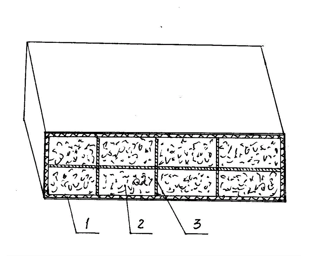 External wall fireproof heat preservation plate