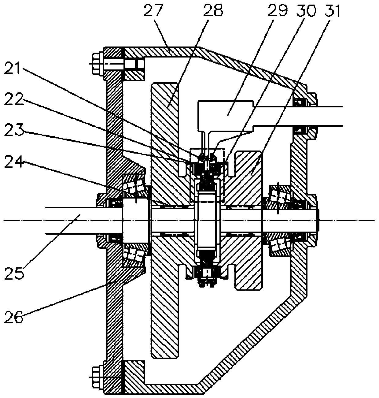 Inerter device with multistage adjustable inerter coefficients and control method of inerter device