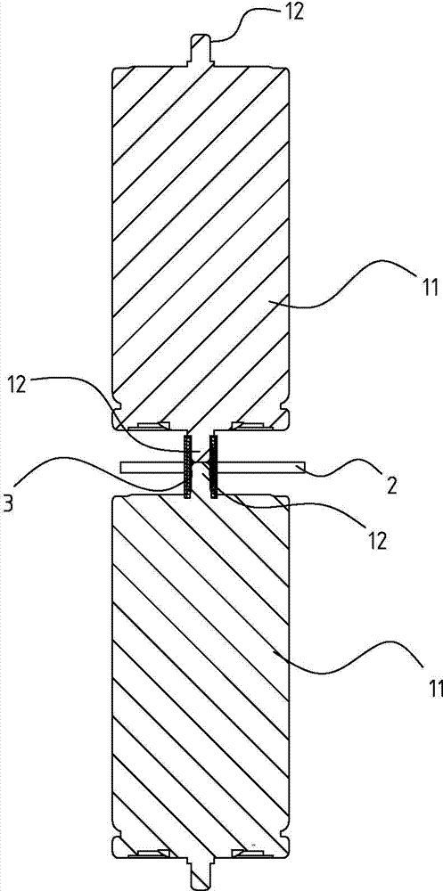 Power cell module connecting structure and connecting method thereof