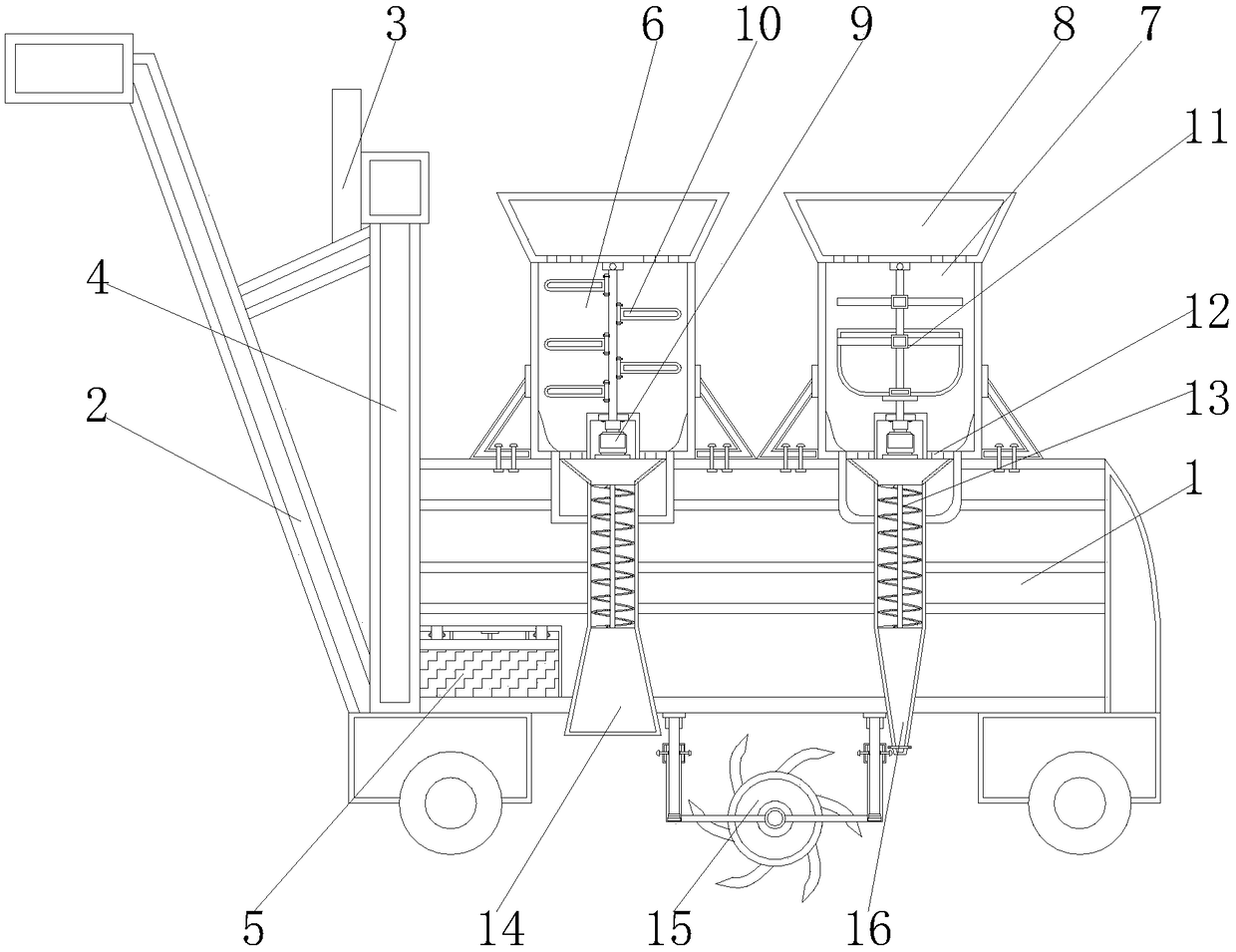 Seeding equipment for rice planting