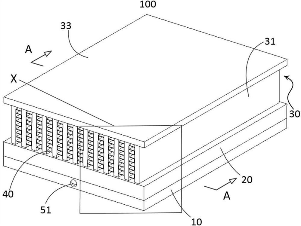 Liquid cooling heat dissipation device and heat dissipation circulation system