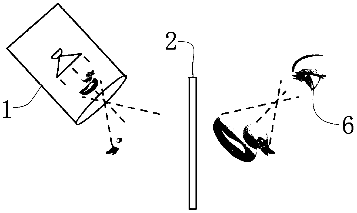 Field holographic display system