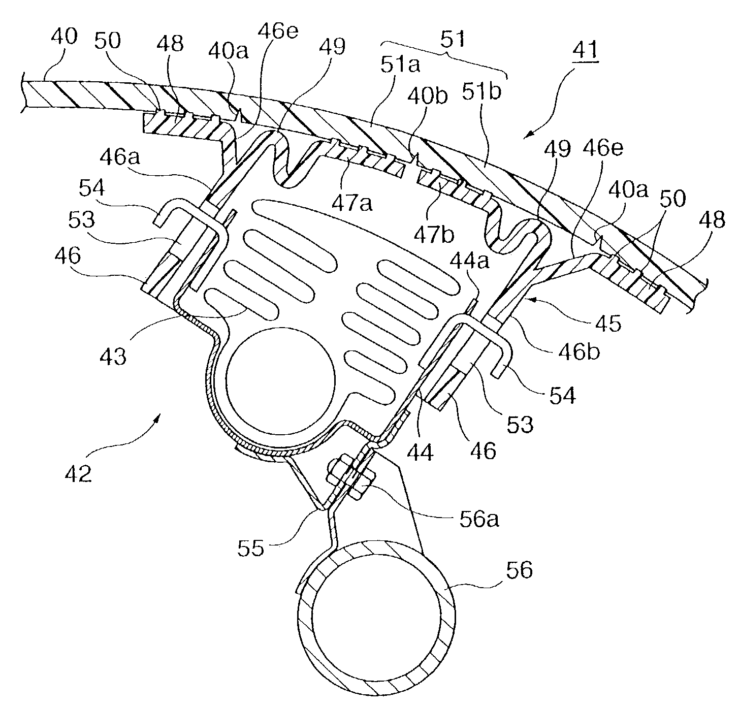 Airbag apparatus for automobile