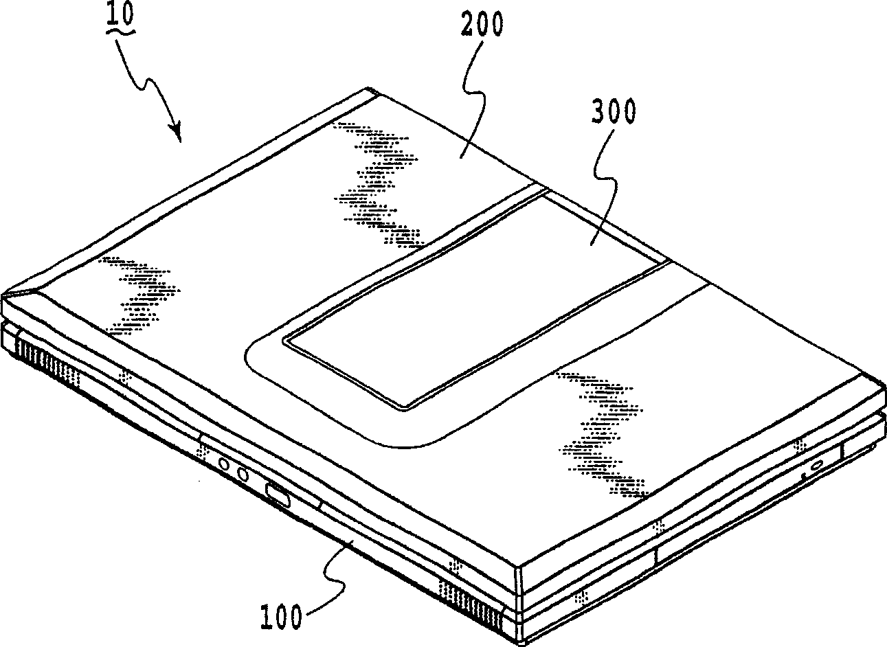 Portable electronic apparatus