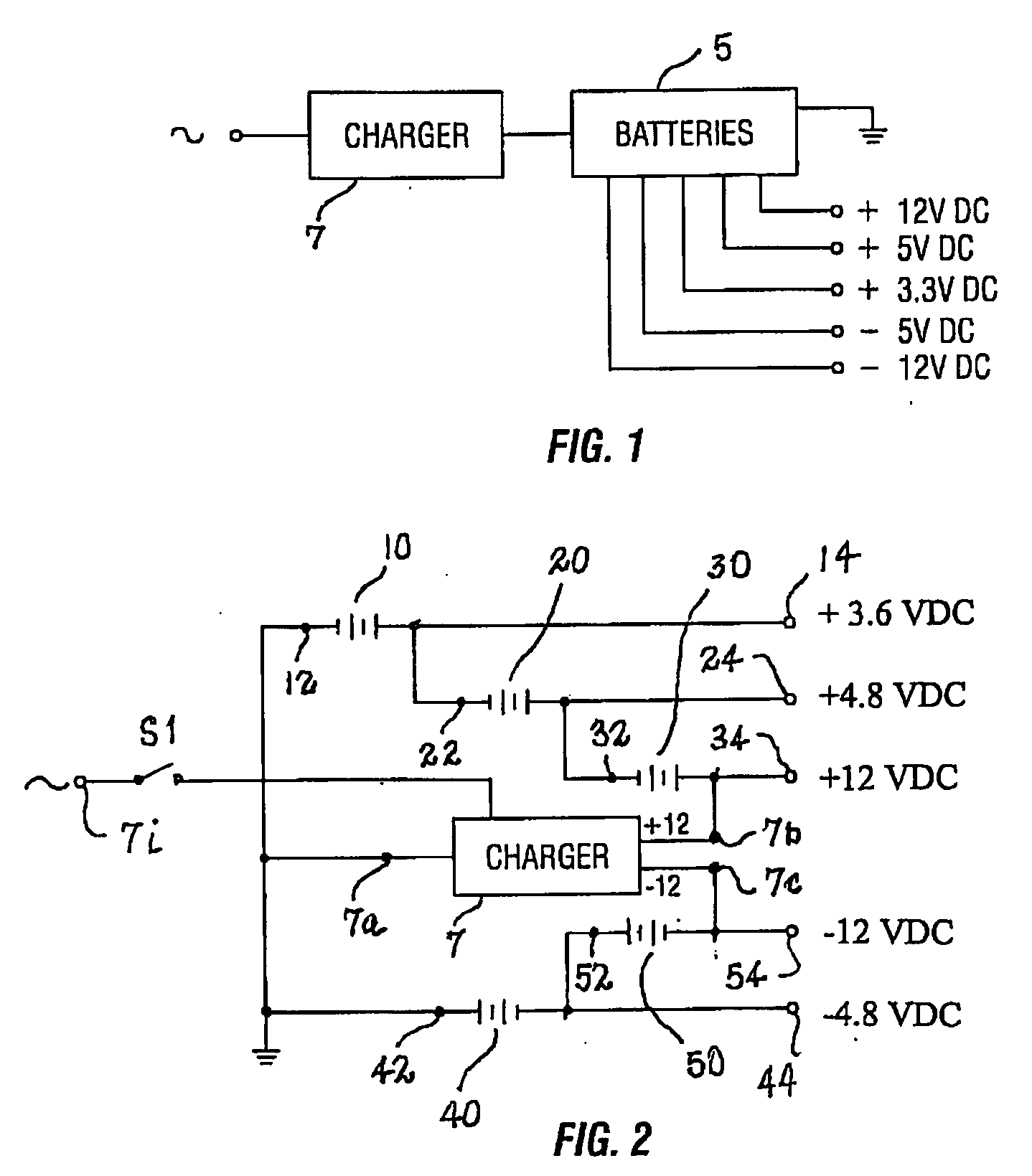 Battery power supply