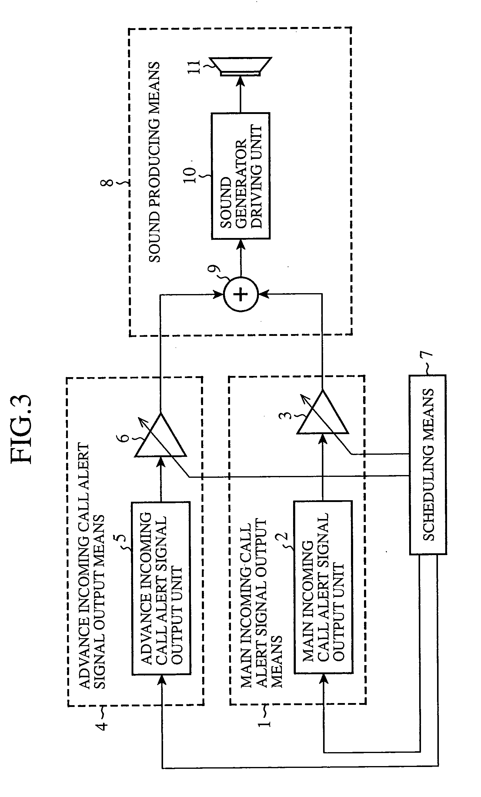 Communication device and communication device ringing method