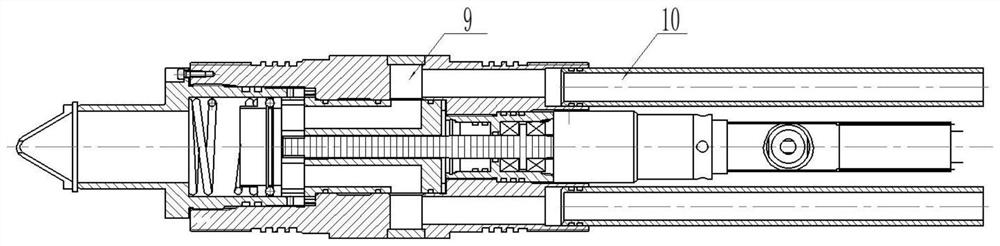 Water distributor adjusting structure