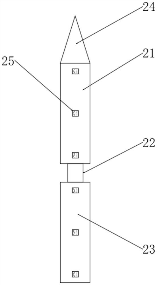 A method of horizontal directional drilling through percussion rotary drilling