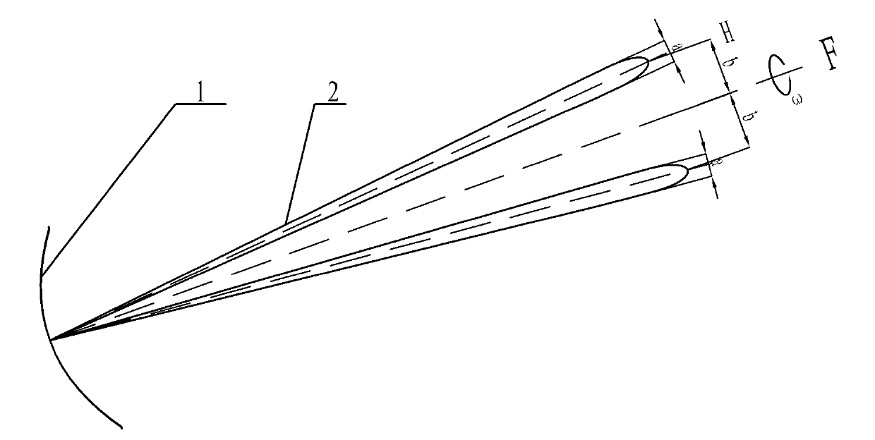 Method for detecting high-speed moving target by mechanical conical scanning beams