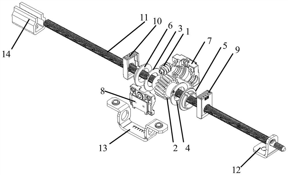 Reinforced horizontal adjusting device and automobile electric seat comprising same