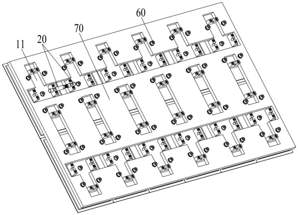 Adjustment mechanism for splicing display screen and splicing display device