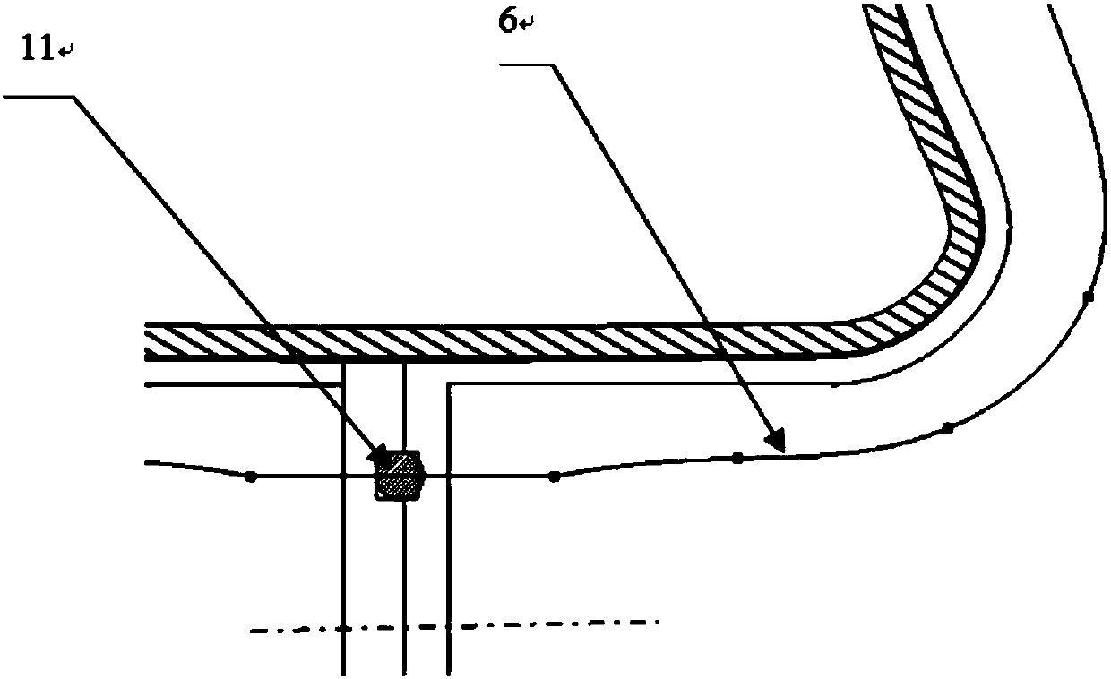 Aircraft fairing mold and using method